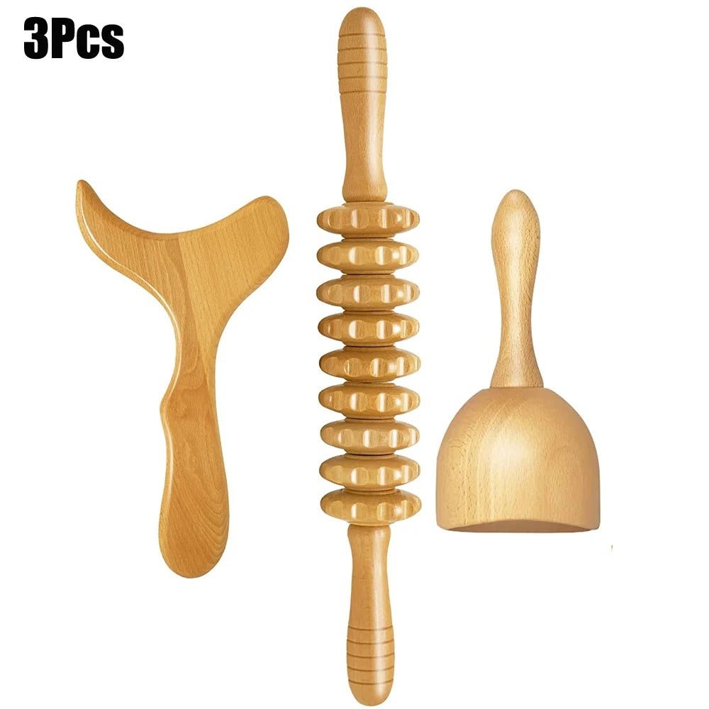 Rouleau massage| kit complet 4en1 - Mon Bonheur