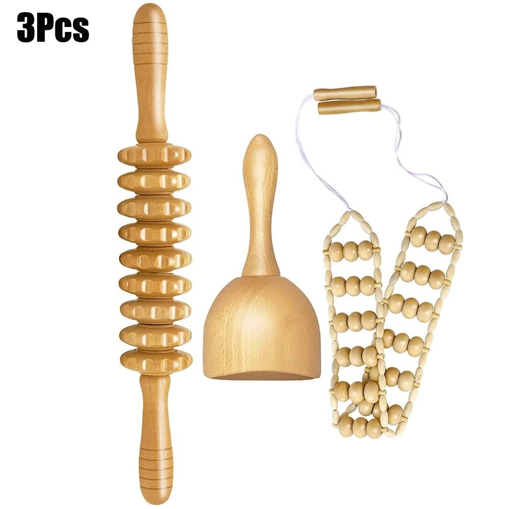 Rouleau massage| kit complet 4en1 - Mon Bonheur