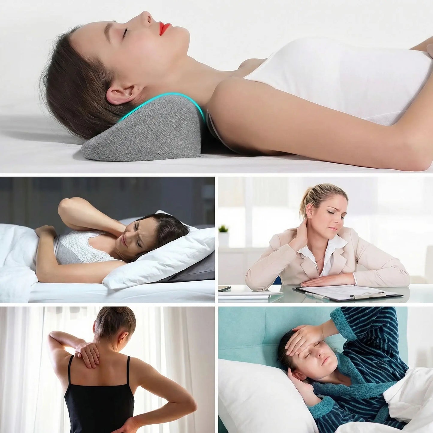 Oreiller-ergonomique-cervical-MEmoire-de-forme-antidouleur