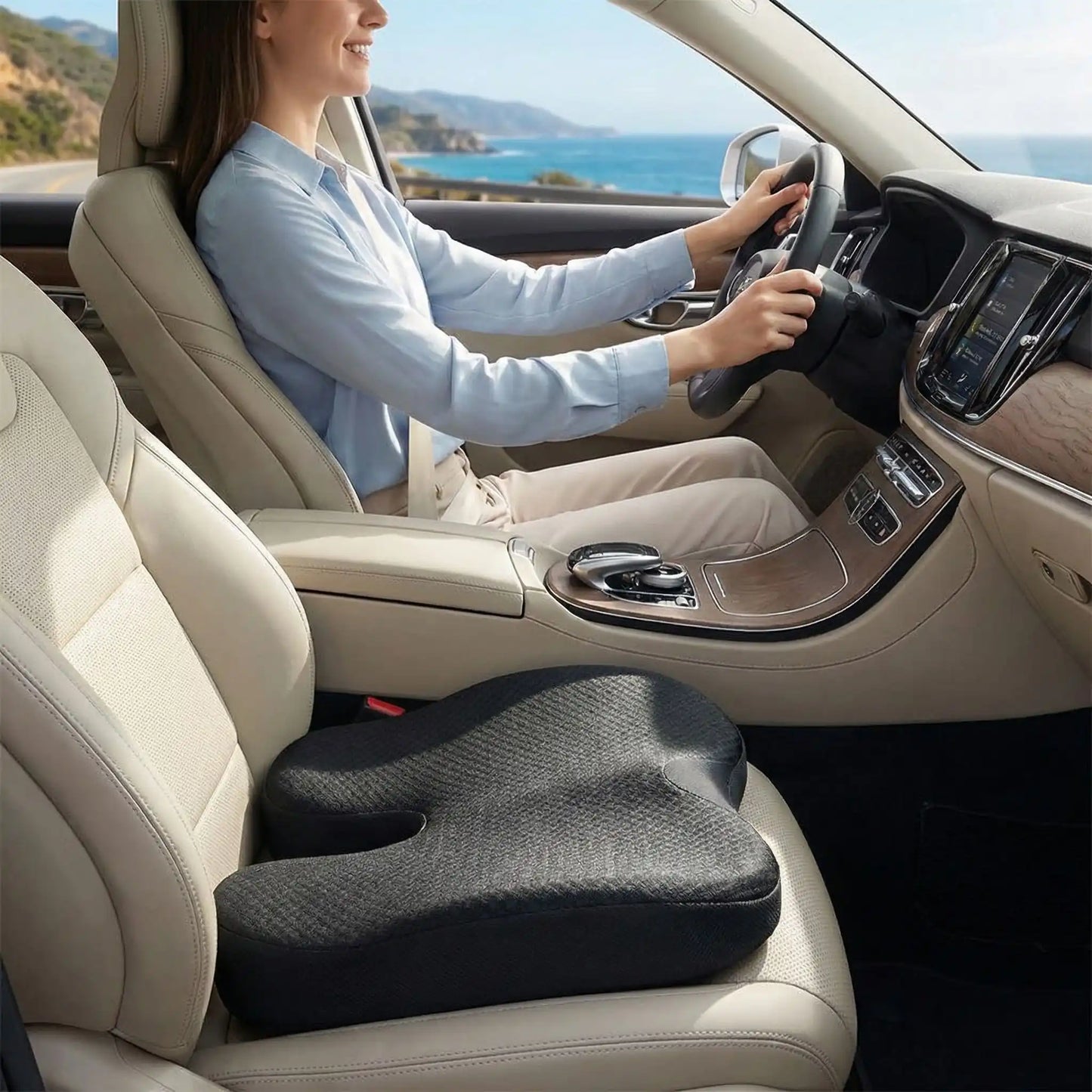 coussin-ergonomique-MEmoire-de-Forme-pour-voiture