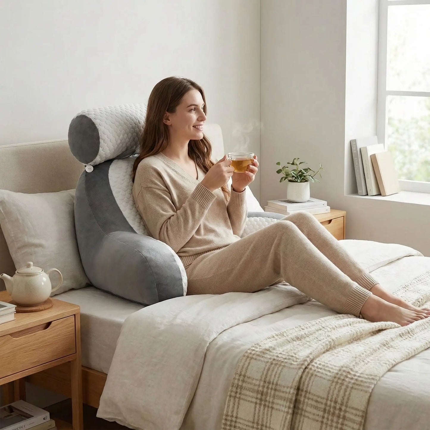 Oreiller ergonomique pour cervicales | A motif de dessin animé