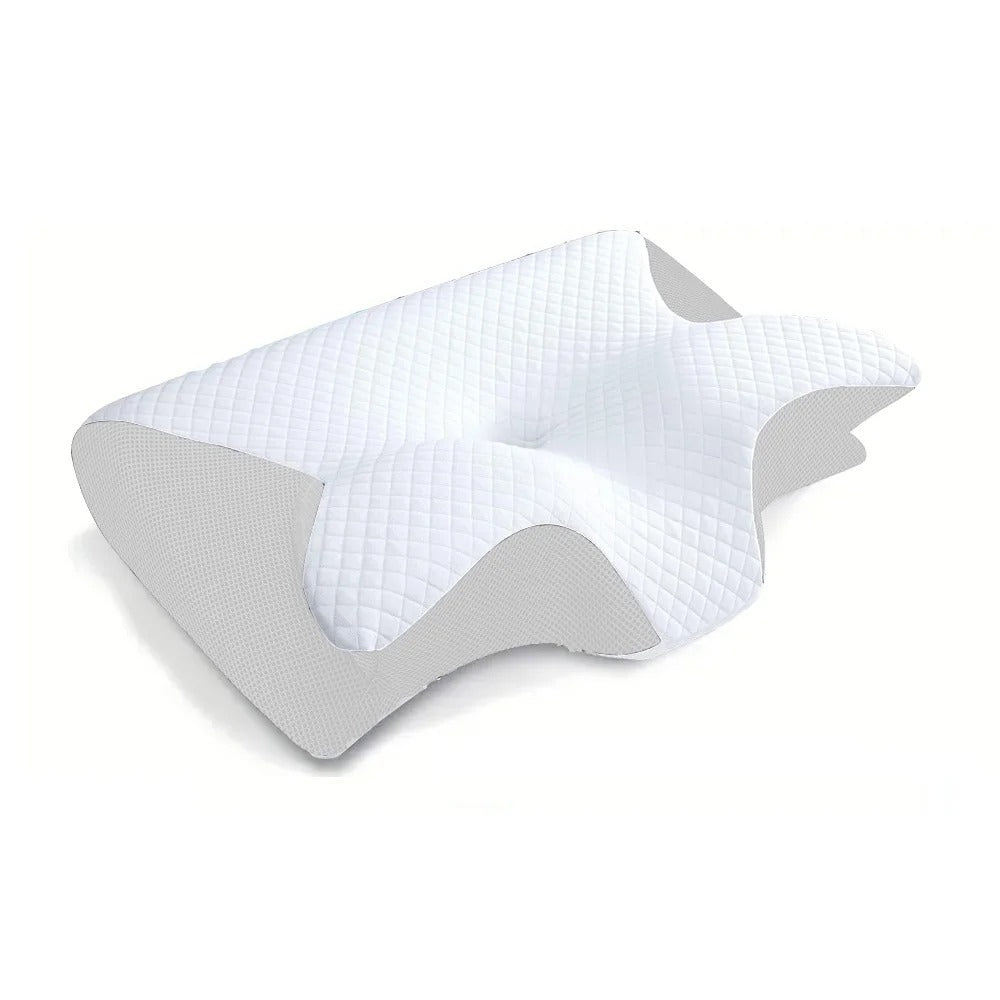 oreiller-ergonomique-cervical-en-etoile-gris