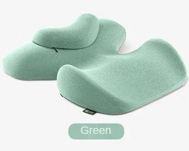 oreiller-ergonomique-en-coeur-vert