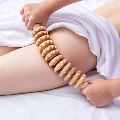 Rouleau-de-massage-en-bois-antidouleur